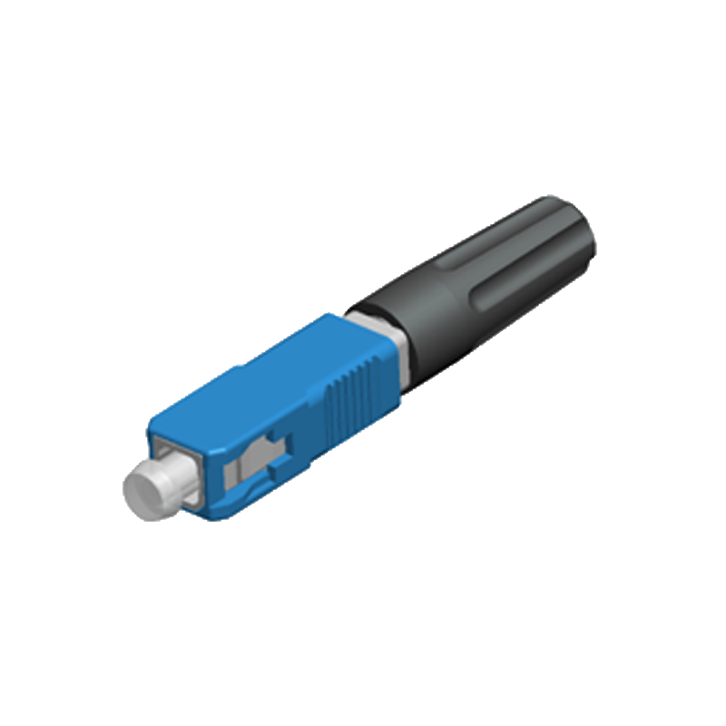 FIELD-INSTALLABLE CONNECTOR FOR FLAT AND  ROUND 3MM DROP CABLE
