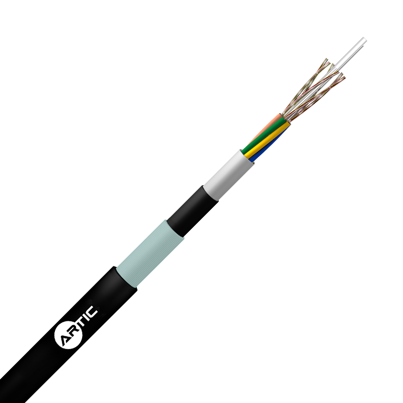 Cable cubierta doble seco – Refuerzo fibra de vidrio – Anti roedor 6//144 FO